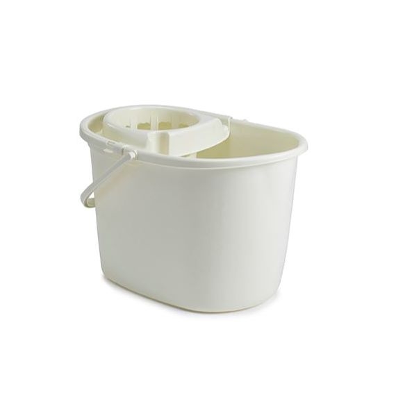 Whitefurze 15L Deluxe Mop Bucket Cream