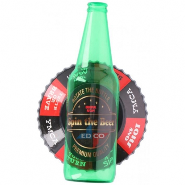Lifetime Games drinking game Bottle turning unisex 17 cm green