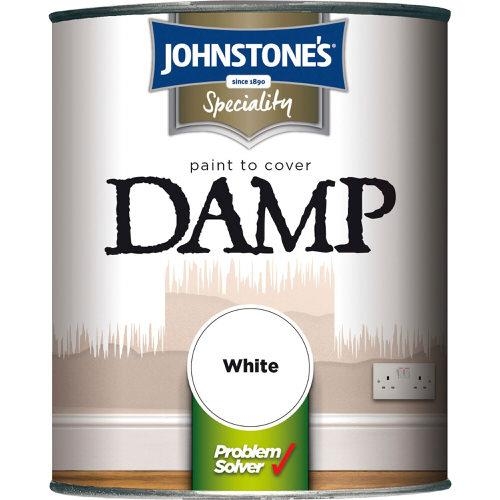 Johnstones Specialty Paint To Cover Damp White 750ml