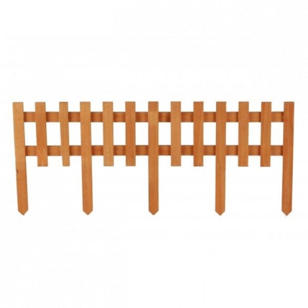 Wooden Fence W/ 5 Pegs 60x25cm