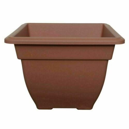 Whitefurze Square Bell Planter Brown 38cm