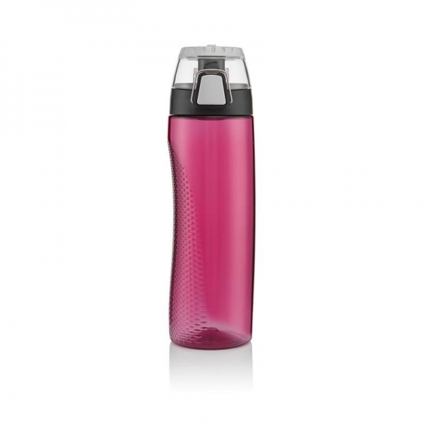 Thermos Hydration Water Consumption Monitor Magenta Bottle 710ml