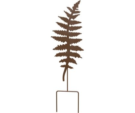 Fern Leaf Decorative Plant Support Rust