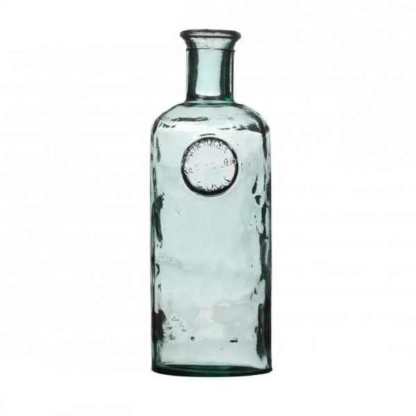 Vase Bottle In Recycled Glass 44X13 CM