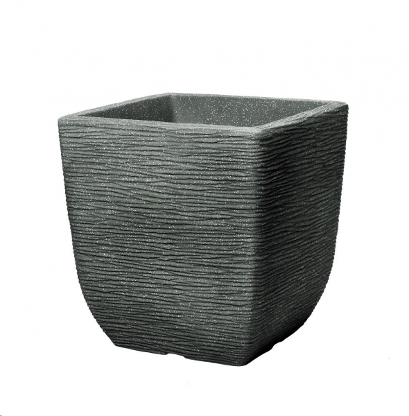 32cm Cotswold Square Planter Marble Green