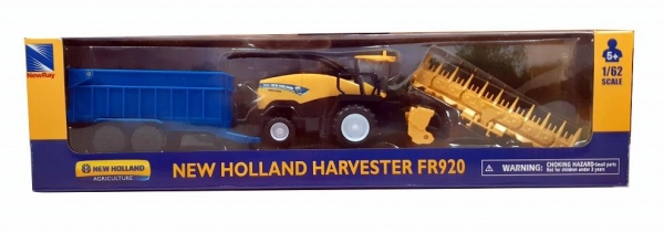 New Holland Harvester With Attachments
