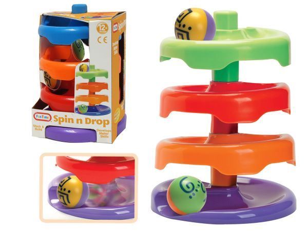 Spin And Drop Ball Runner Baby Activity Toy