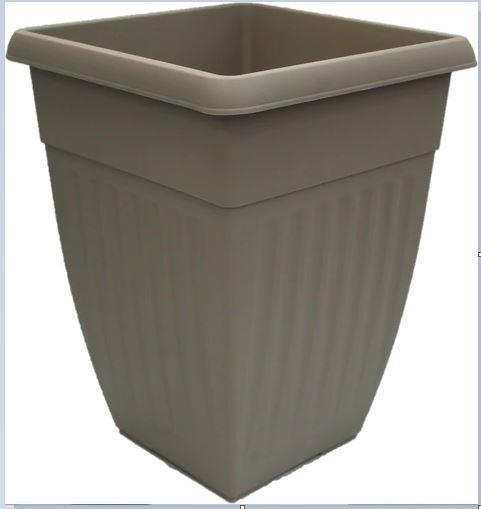 Whitefurze Athens Tall Square Planter 42cm