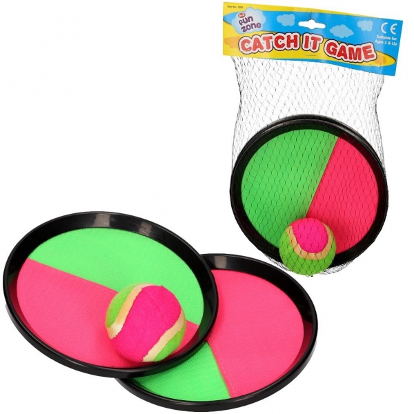 Toss and Catch Balls Paddle Catch It Game