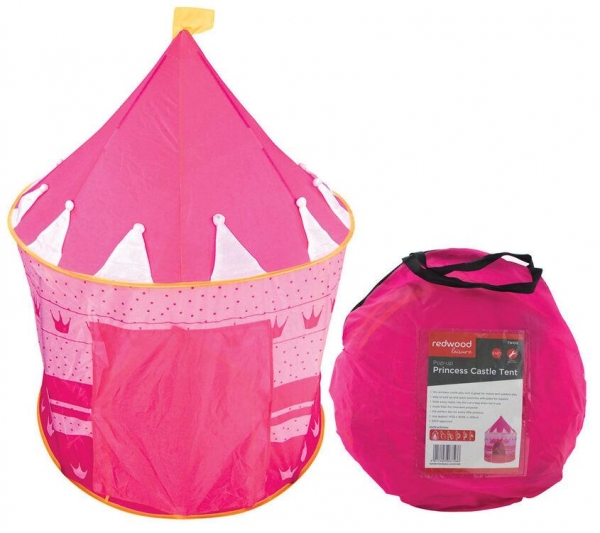 POP UP Princess Castle Play Tent Pink Kids