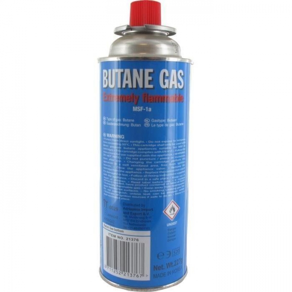 Butane Gas Extremely Flameable 227Grams X Pack of 4