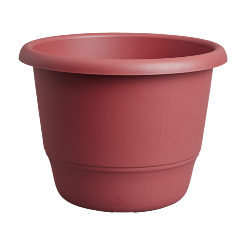 Elho Amiga Round Pot 40cm Theatre Red Bold Durable and Eco Friendly Planter