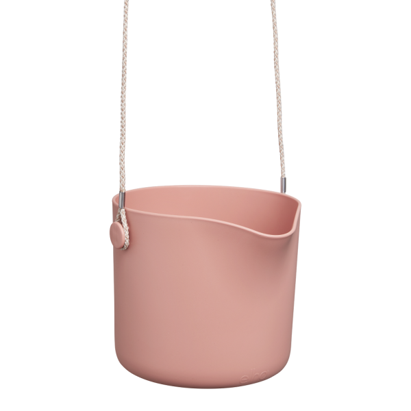 B.for Swing 18cm Delicate Pink Hanging Pot Eco Friendly Stylish Vertical Display