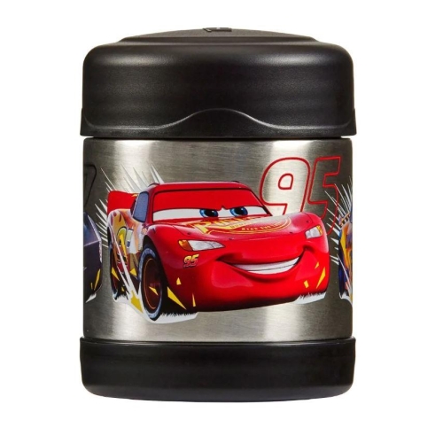 FUNtainer Food Flask 290ml - Disney and Pixar Cars - Stainless Steel