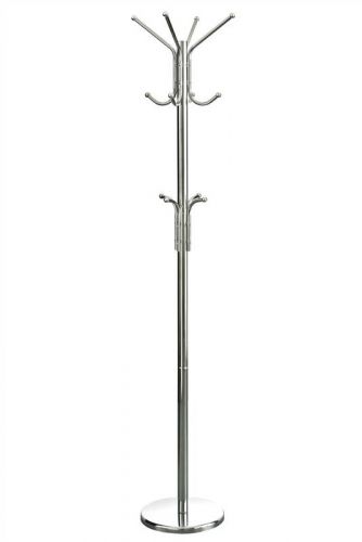 Floor Standing Chrome Coat Stand