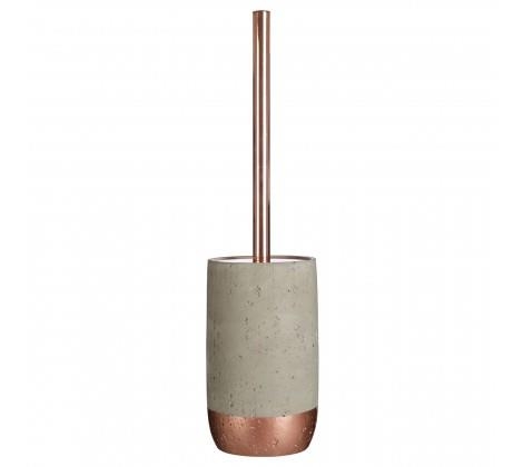 Neptune Copper and Concrete Toilet Brush Holder