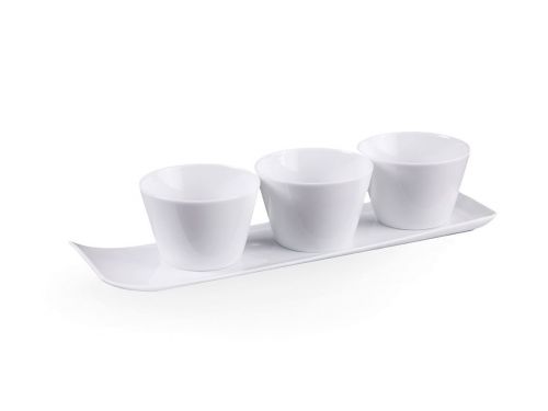 Villeroy & Boch New Fresh Collection 4pc Serving Set White Hard Porcelain