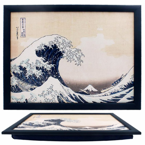 Hokusai Lap Tray Bean Bag Cushion Base