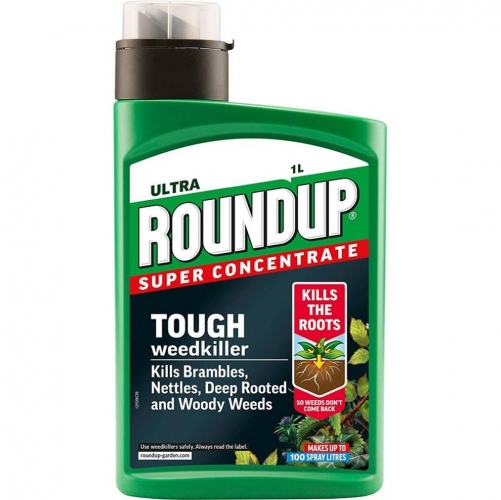 Roundup Ultra Super Concentrate Weedkiller 1L
