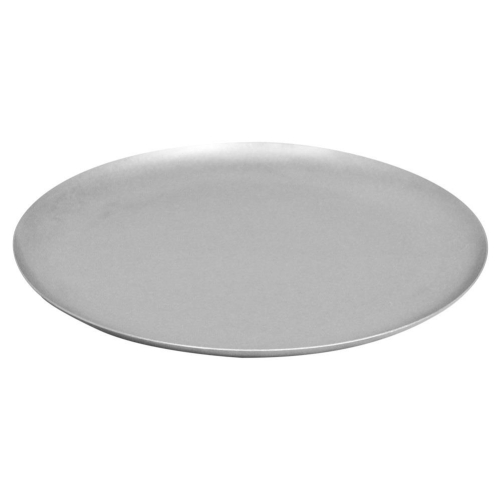 Vintage Steel Shallow Plate 18cm Stainless Steel Retro Design Dishwasher Safe