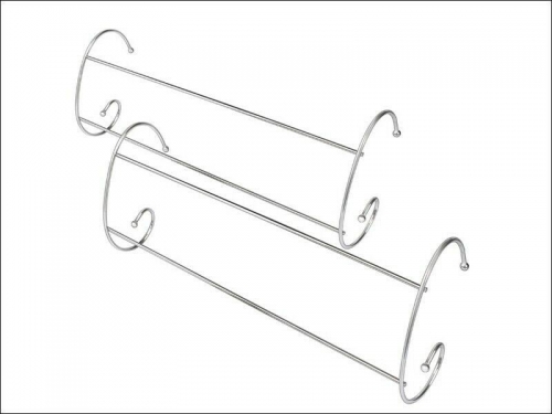 Addis Radiator Airer Chrome Pack of 2