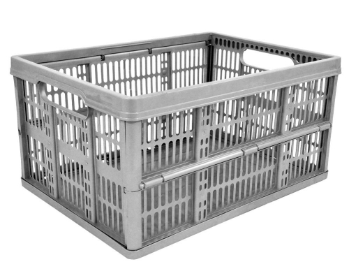 Fold Flat Crate Platinum 24x48x34cm