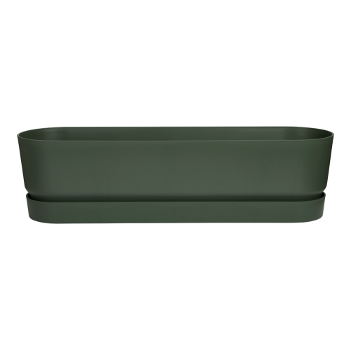Greenville Trough 70cm Leaf Green Eco Friendly Outdoor Planter with Reservoir