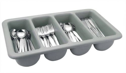 Grey Plastic Cutlery Tray