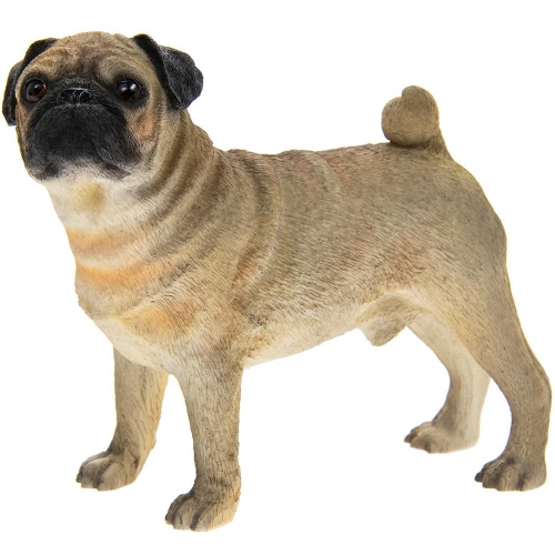Standing Pug Dog Figurine Ornament