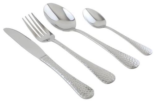 Stainless Steel Cutlery Set 16pc Martele