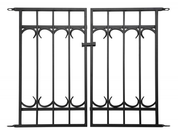 Panacea Park Lane Gate Black Stylish