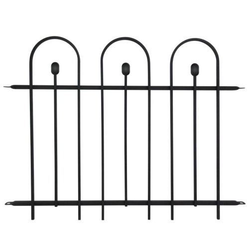 Appleton Fence Panel 92x121cm Galvanised Steel Medium Size Outdoor Use