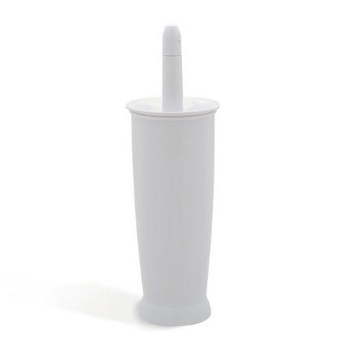 Closed Toilet Brush - White