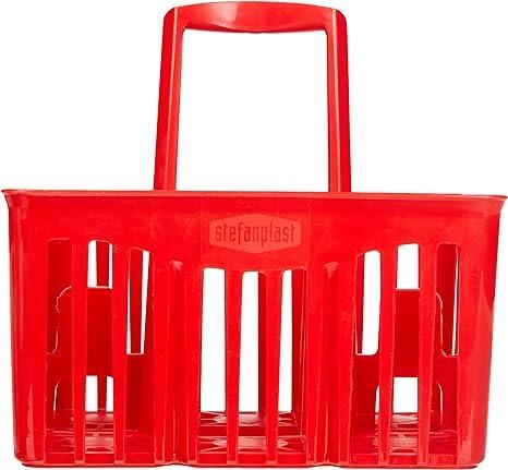 Bottle Holder 1 Lt 6 Spaces Stackable Red