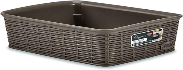 Elegance basket Medium Dove Grey