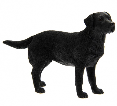 Labrador Black Dog Ornament