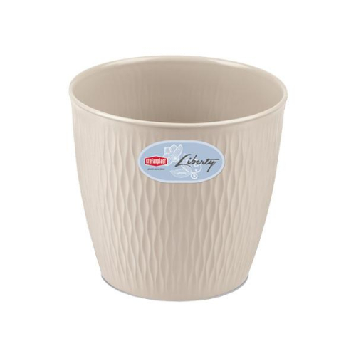 Liberty Pot 20 cm Rosy Brown Indoor Outdoor Planter 4.6L Lightweight Durable