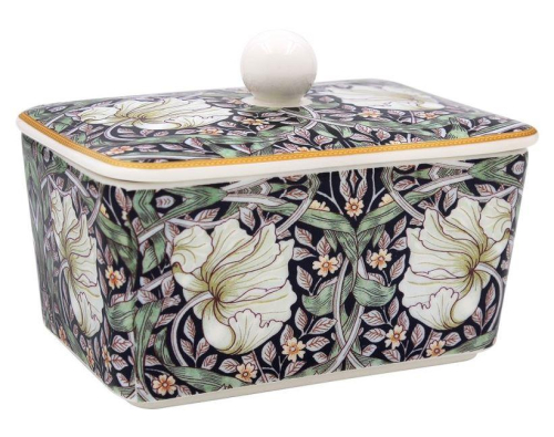 Pimpernel Butter Dish Fine China Multi Color Elegant Design for Butter Storage