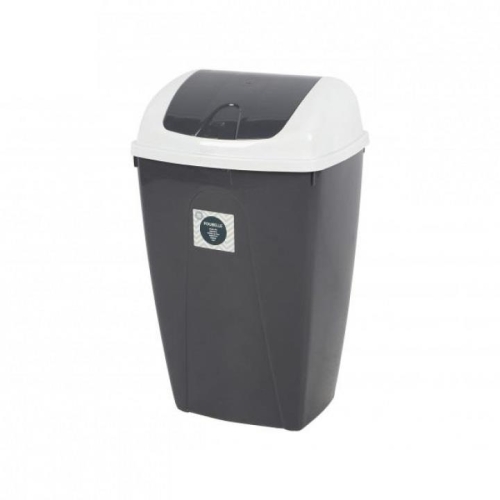 Rubbish Bin With Lid 25L