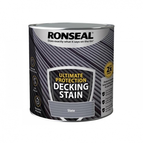 Ronseal Ultimate Protection Decking Stain Slate 2.5L
