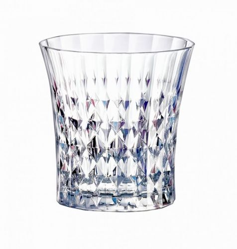 Pack of 6 Lady Diamond Diamax Cut Crystal Glassware 30cl Mixer