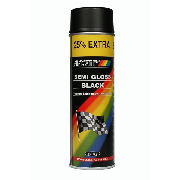 Black Satin Matt 500ml