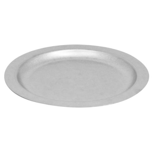 Vintage Steel Deep Plate 20cm Stainless Steel Rustic Design Dishwasher Safe