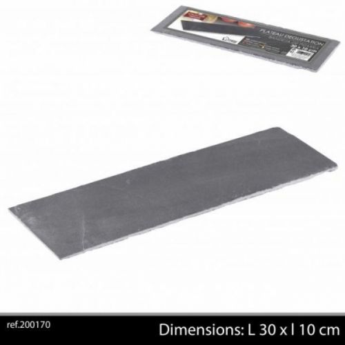 Ardoise Tableware Serving Platter 30x10cm Starter Slate Plate