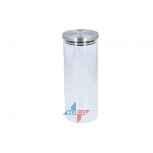 Alpina Glass Storage Jar With Lid 1.5L