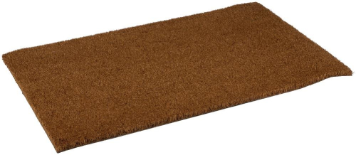 Doormat Brown 75x45cm Durable Rectangular Indoor Outdoor Dirt Trap Mat Rug