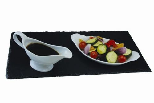 Slate Runner Table Centrepiece Serving Tray Black Ideal for Dinner Parties