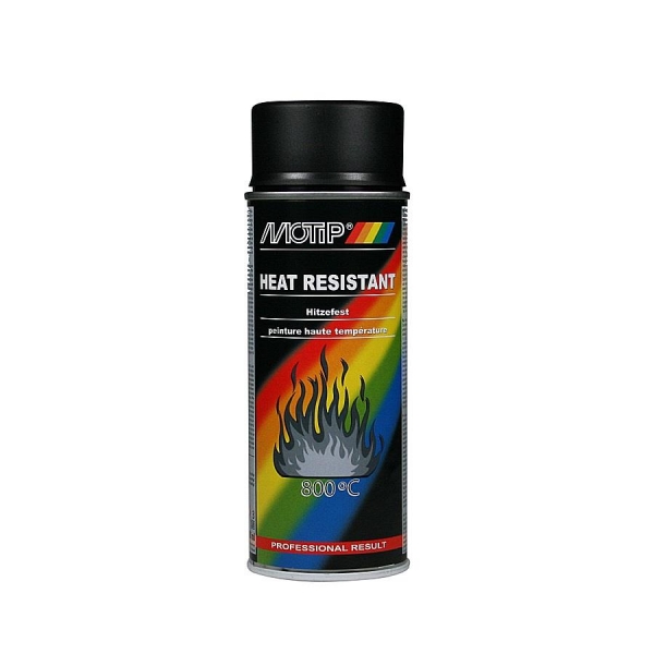 Heat Resistant Paint Black 400ml