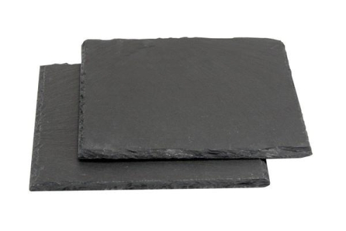 Slate Square Placemet set of 2 19x19cm