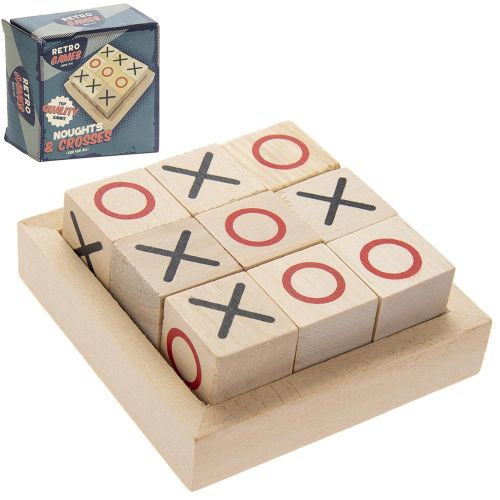 Retro Noughts & Crosses fun for all  top quality games home gift ideas